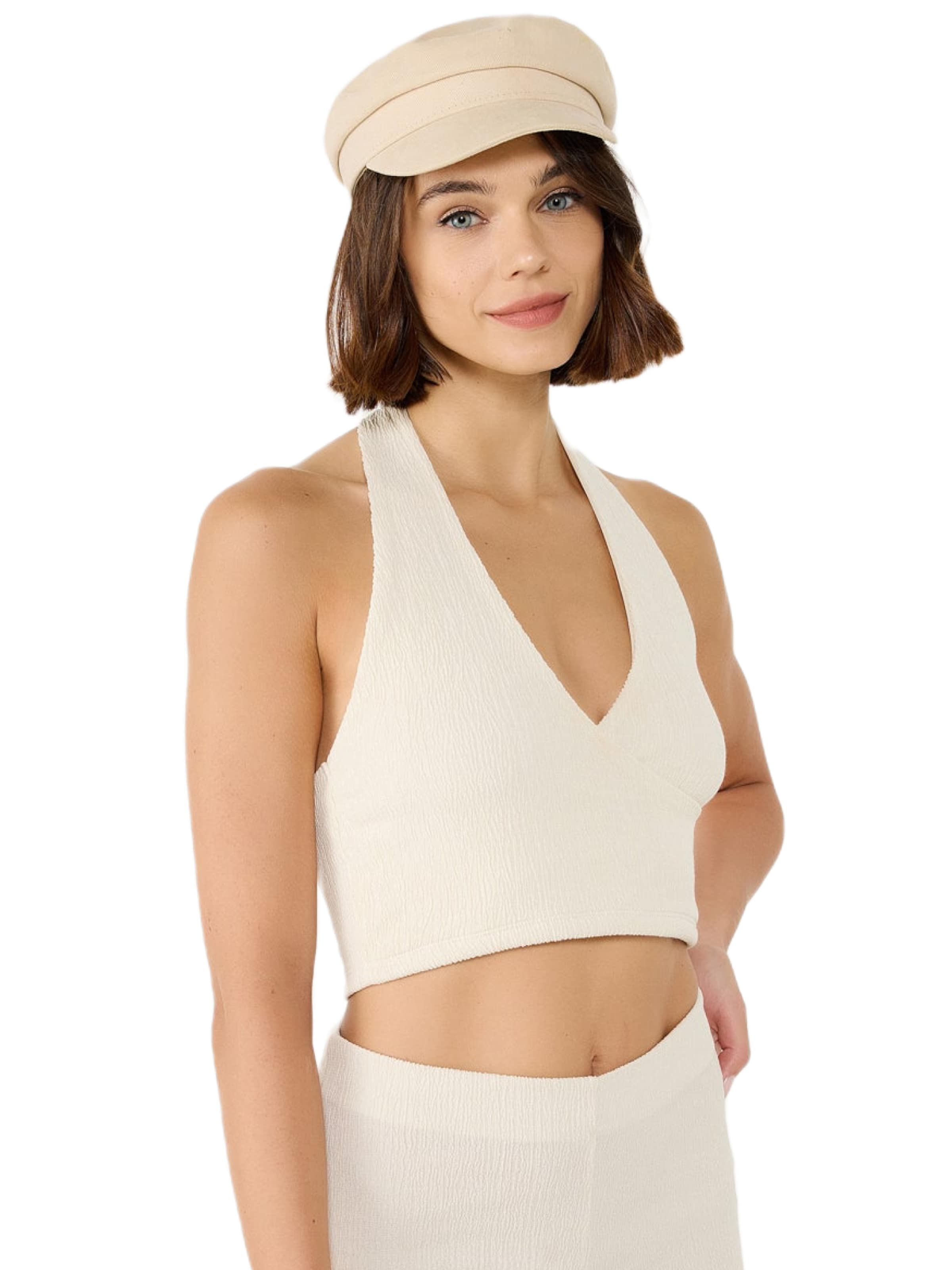 No Matter What Top in White: front