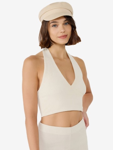 No Matter What Top in Weiß: Vorderseite