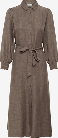 Kaffe Kleid 'Ellen' in Braun: Vorderseite