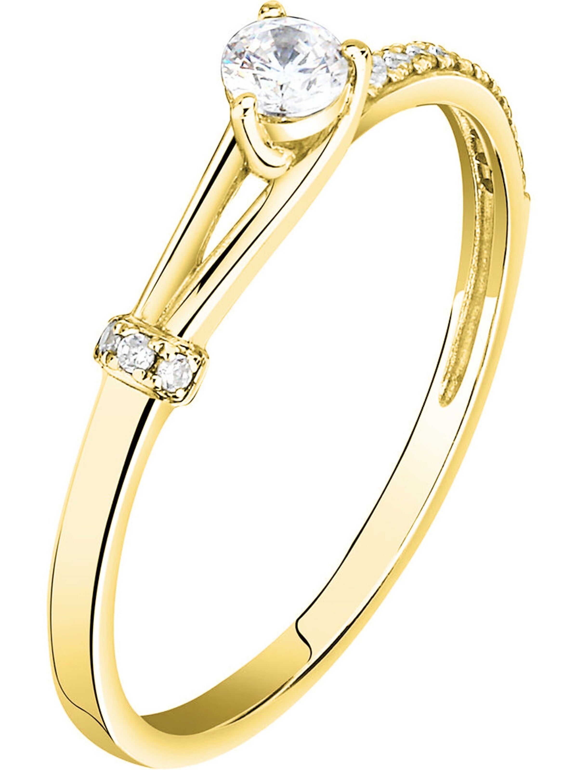 CHRIST Ring in Yellow: front