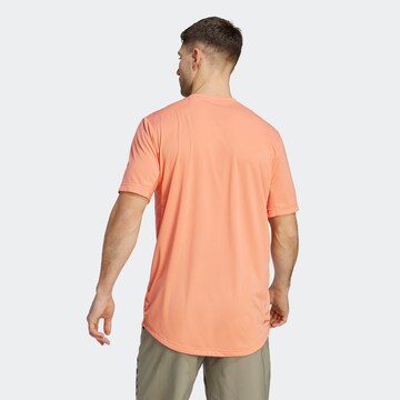 T-Shirt fonctionnel 'Club' ADIDAS PERFORMANCE en orange