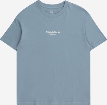 T-Shirt 'JORVesterbro' Jack & Jones Junior en bleu : devant