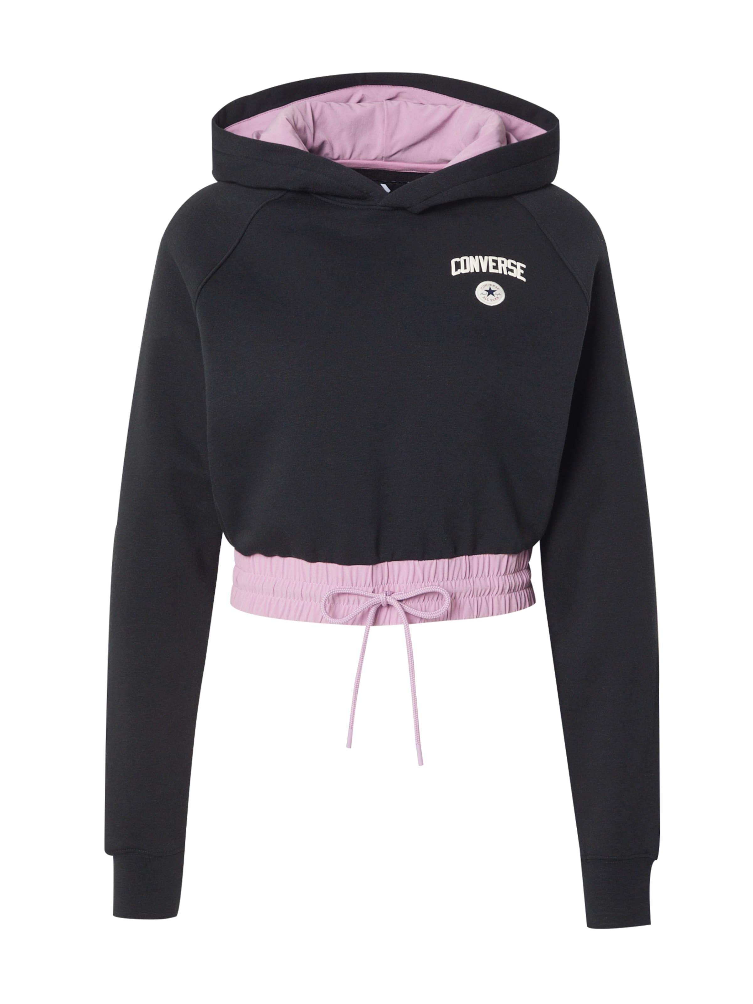 CONVERSE Dressipluus 'Chuck', värv must: eest vaates