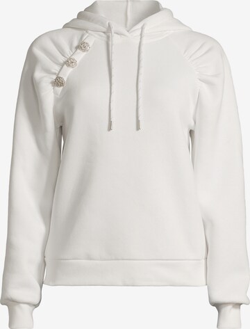 Orsay Sweatshirt 'Crystal' in White: front