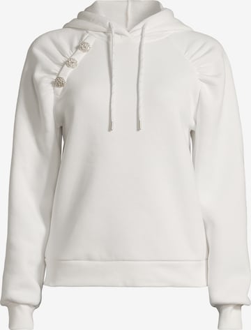 Orsay Sweatshirt 'Crystal' in White: front