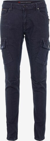 CIPO & BAXX Cargo Jeans 'Akin' in Blue: front
