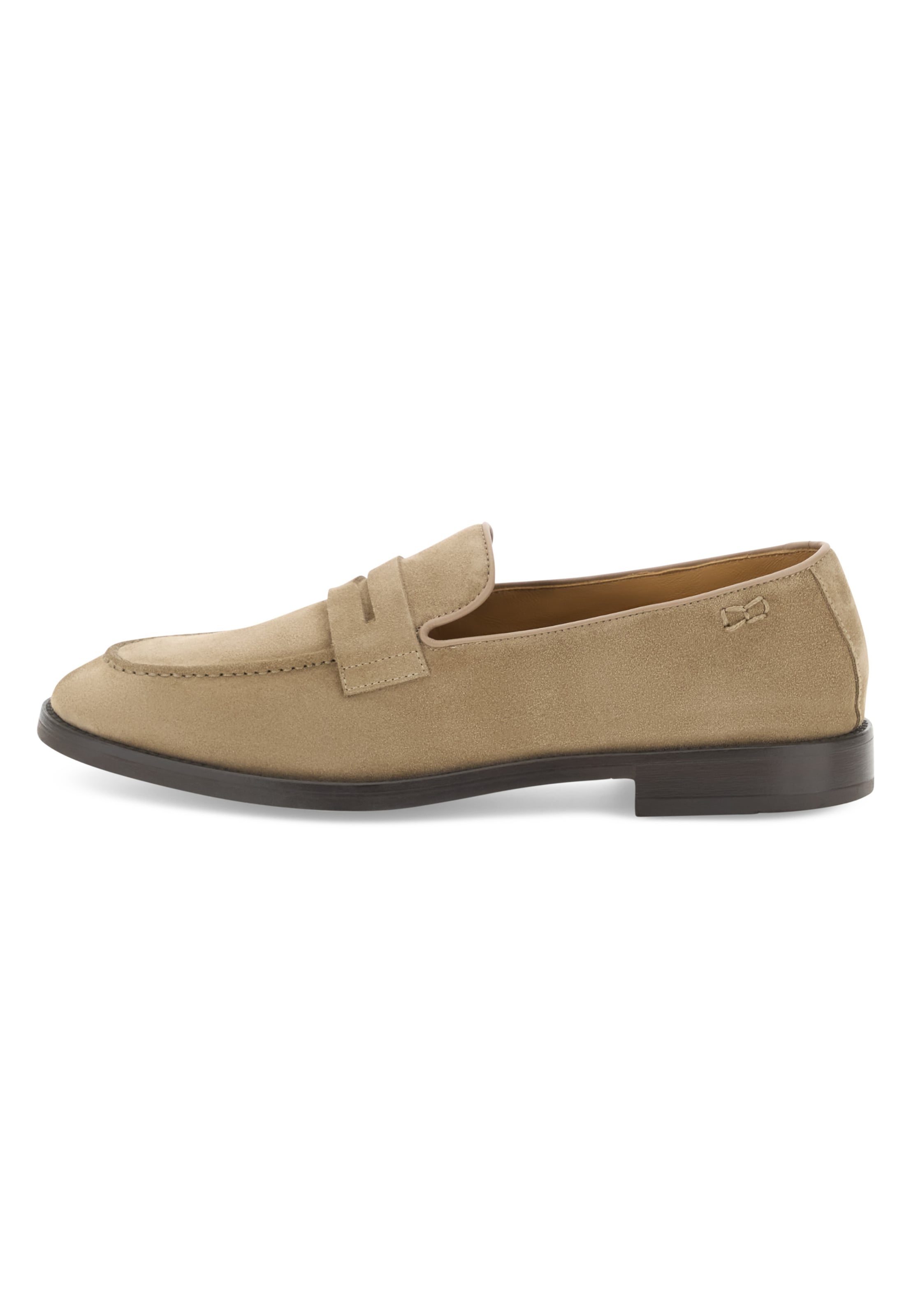 Boggi Milano Moccasin in Beige: front