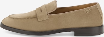Mocassin Boggi Milano en beige : devant