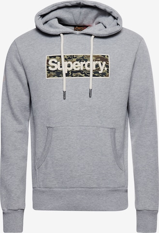 Superdry Sweatshirt in Grey: front