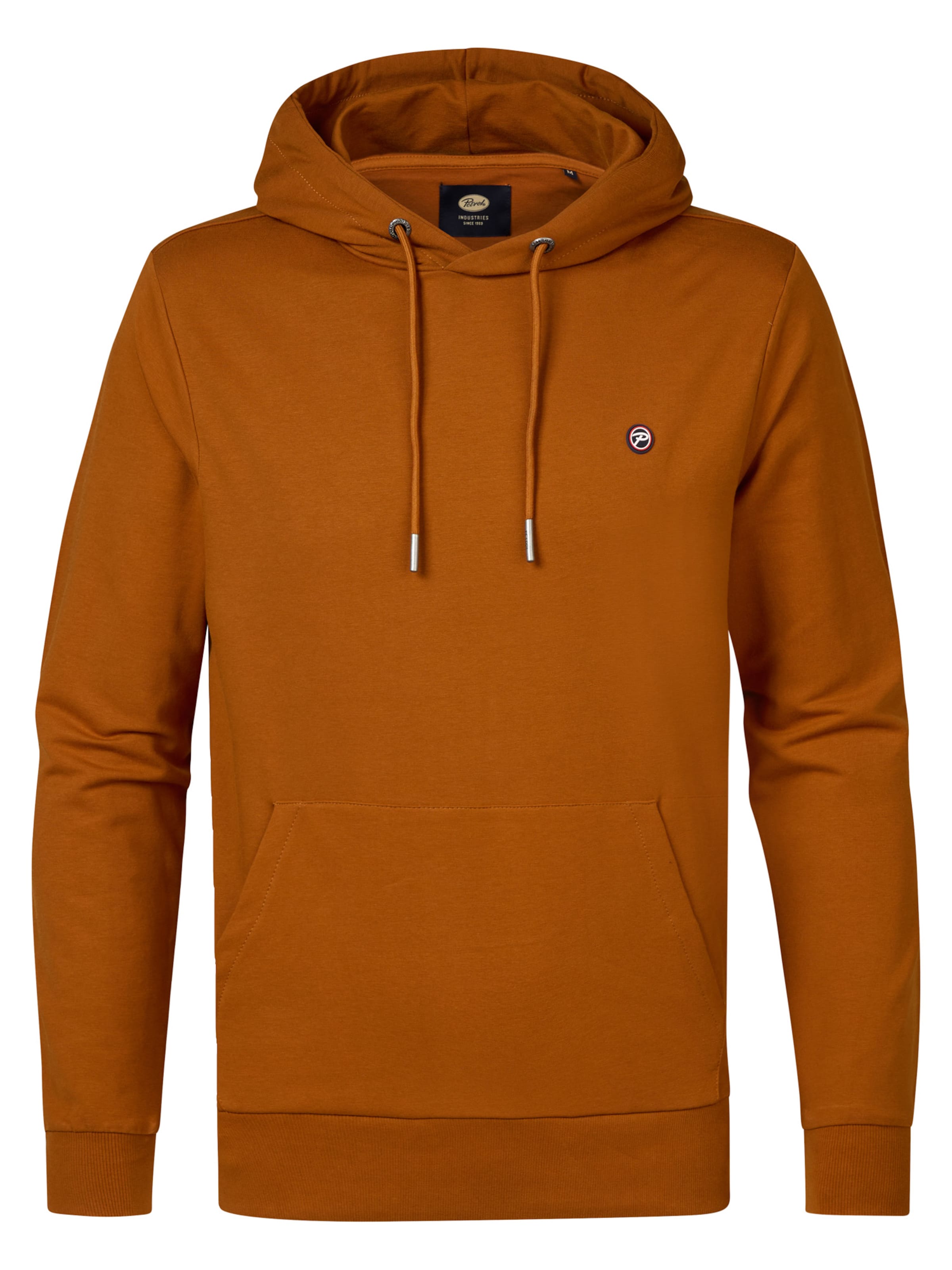 Petrol Industries Sweatshirt 'Tetlin' in Braun: Vorderseite