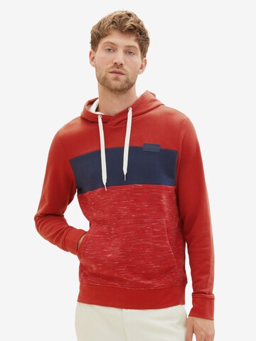 TOM TAILOR Sweatshirt in Rot