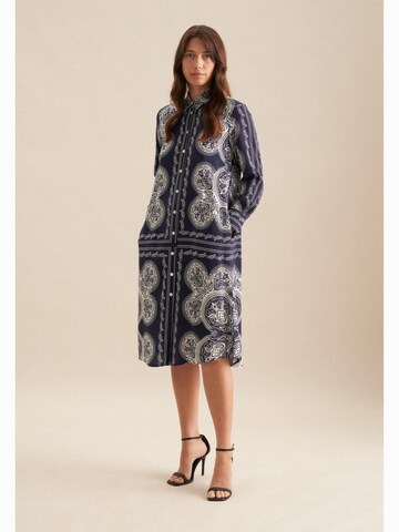 Robe 'Schwarze Rose' SEIDENSTICKER en bleu