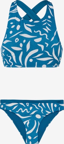 PROTEST Bikini 'PRTBoro' in Blau: Vorderseite