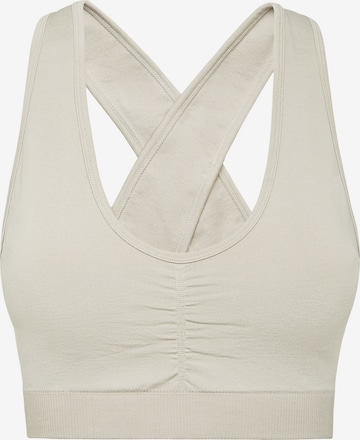 Top sportivo di Plein Sport in grigio: frontale