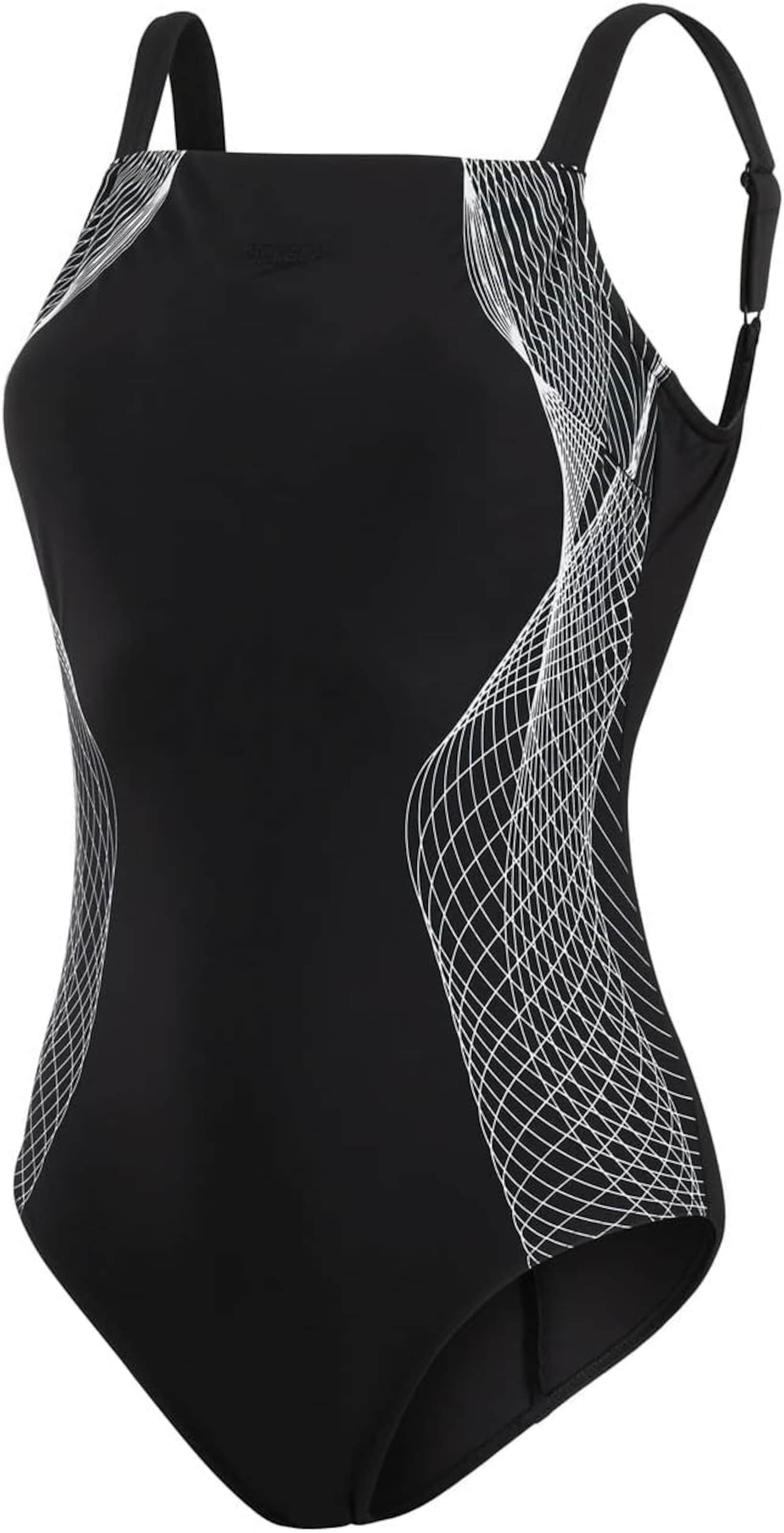 SPEEDO Swimsuit in Black: front