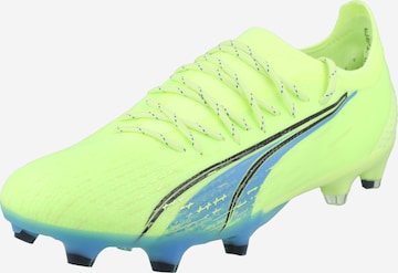 Chaussure de foot 'Ultra Ultimate' PUMA en vert : devant