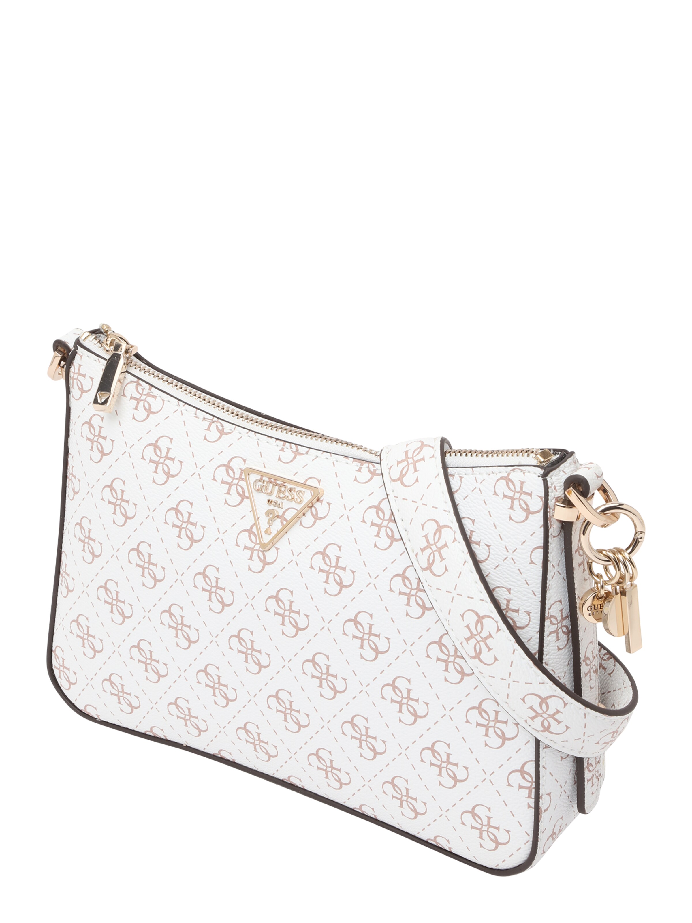 GUESS - Mala de ombro 'Erica' em bege