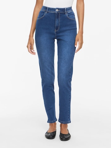 Slimfit Jeans di VILA in blu: frontale