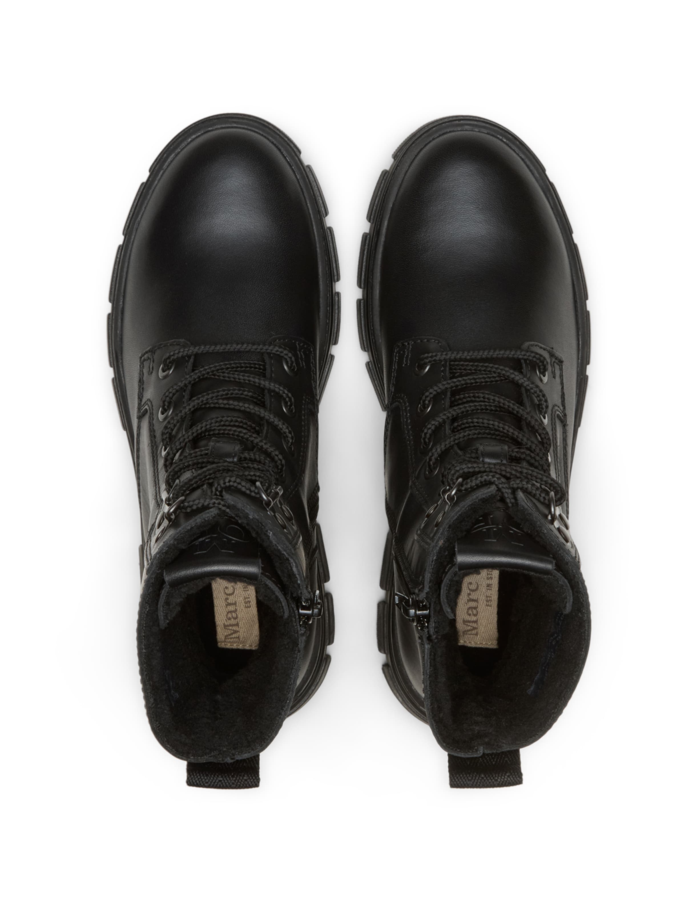 Marc O'Polo Lace-Up Ankle Boots 'Josy' in Black