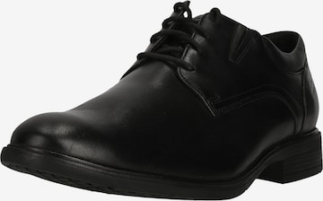 CLARKS Businessschuhe 'Steadwell' in Schwarz: Vorderseite