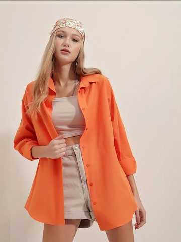 Bigdart Shirt 'Hemden'‌‌‌‌‌‌‌‌ in Orange: Vorderseite