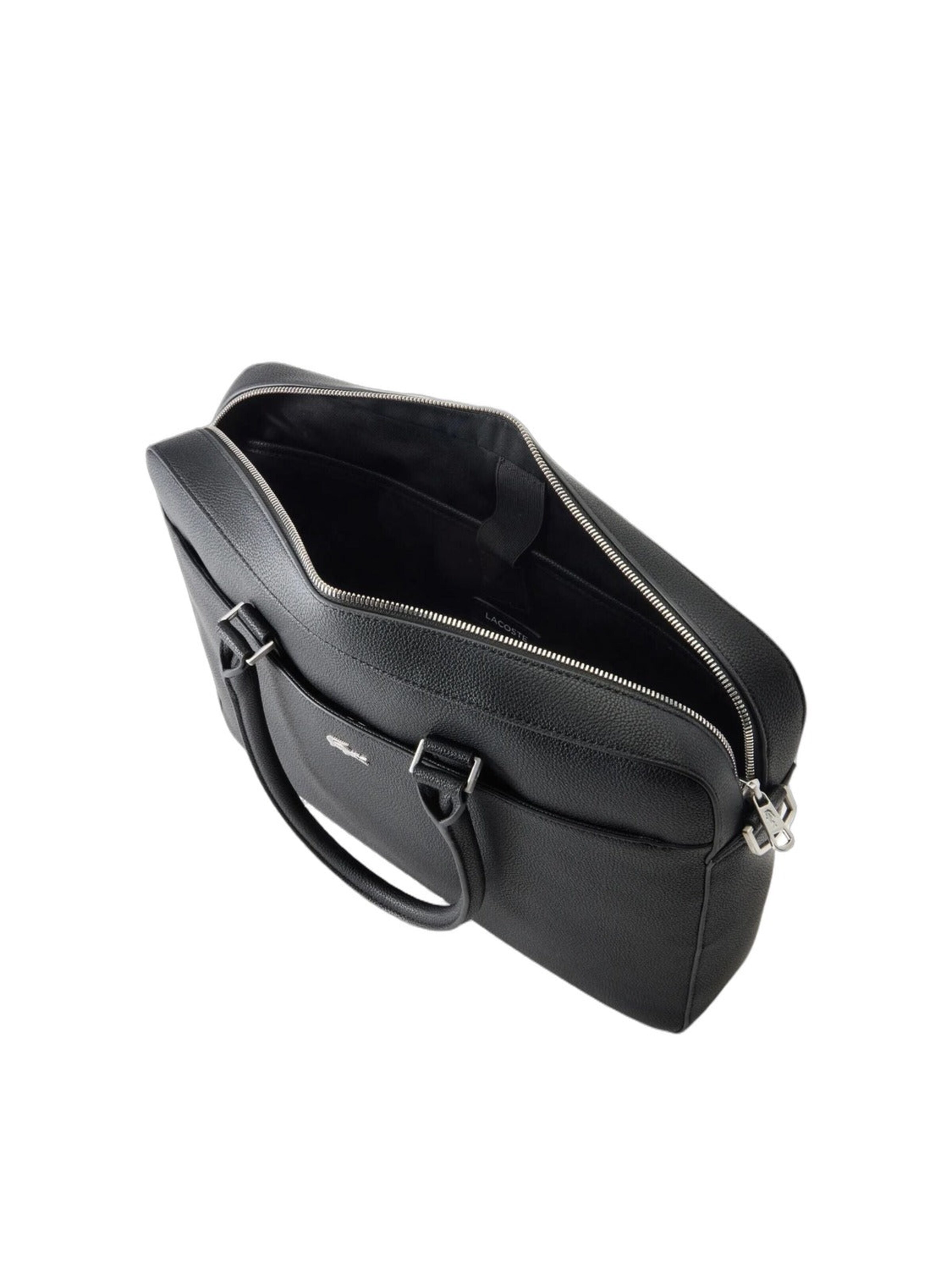 LACOSTE - Messenger 'Lacoste Homme Sac Ordinateur Noir' en negro
