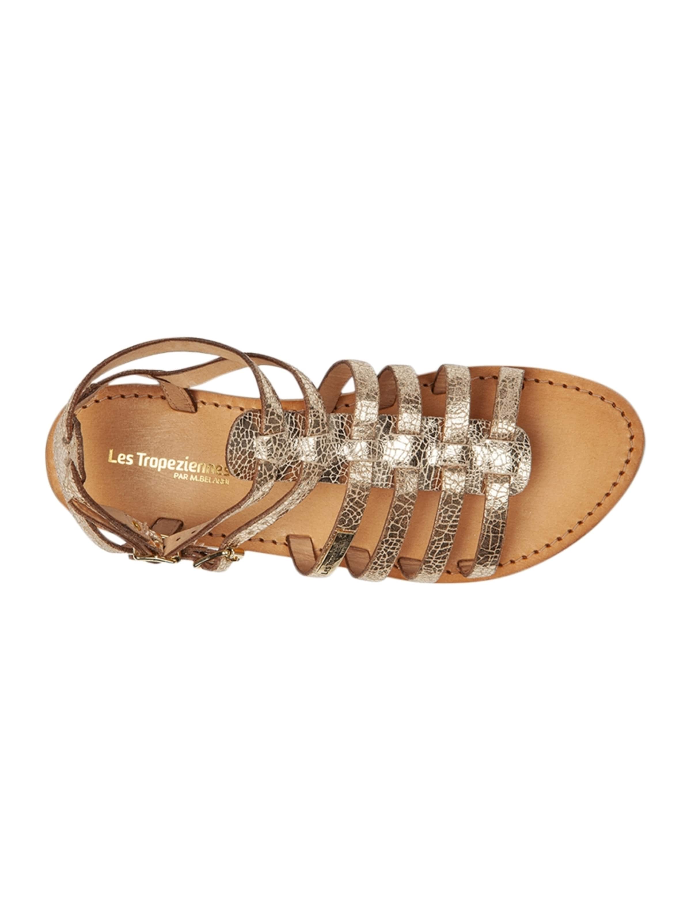 Les Tropéziennes Sandals in Gold