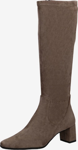 Bottes 'TRACY' CAPRICE en marron : devant