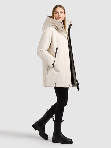khujo Winter Jacket 'Lane' in White