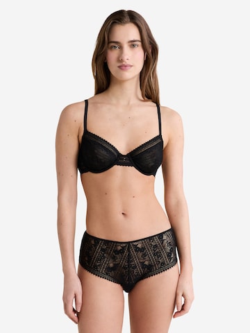 ETAM T-Shirt BH 'Aura' in Schwarz: Vorderseite