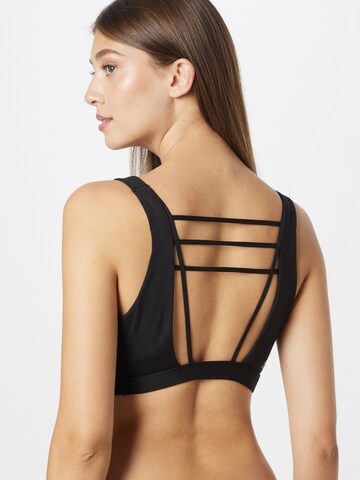 ADIDAS SPORTSWEAR Bustier Sport bh 'Studio Luxe Light-Support' in Zwart