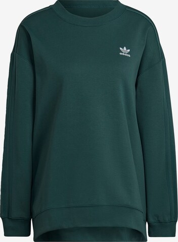 ADIDAS ORIGINALS Sweatshirt 'Always Original Laced' i grön: framsida