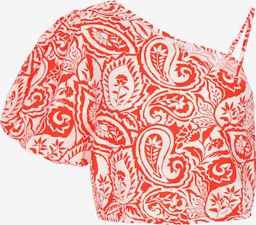 Chemisier 'Festival' usha FESTIVAL en rouge : devant