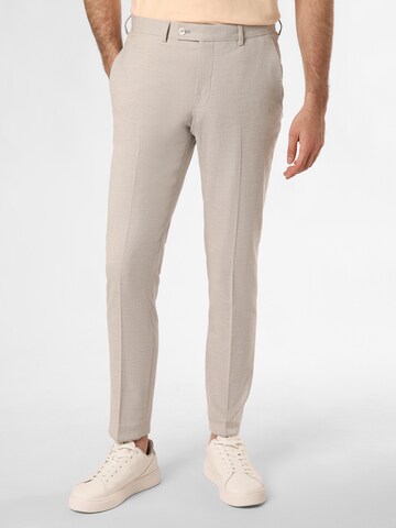 Finshley & Harding London Regular Pants ' Hoxdon ' in Beige: front