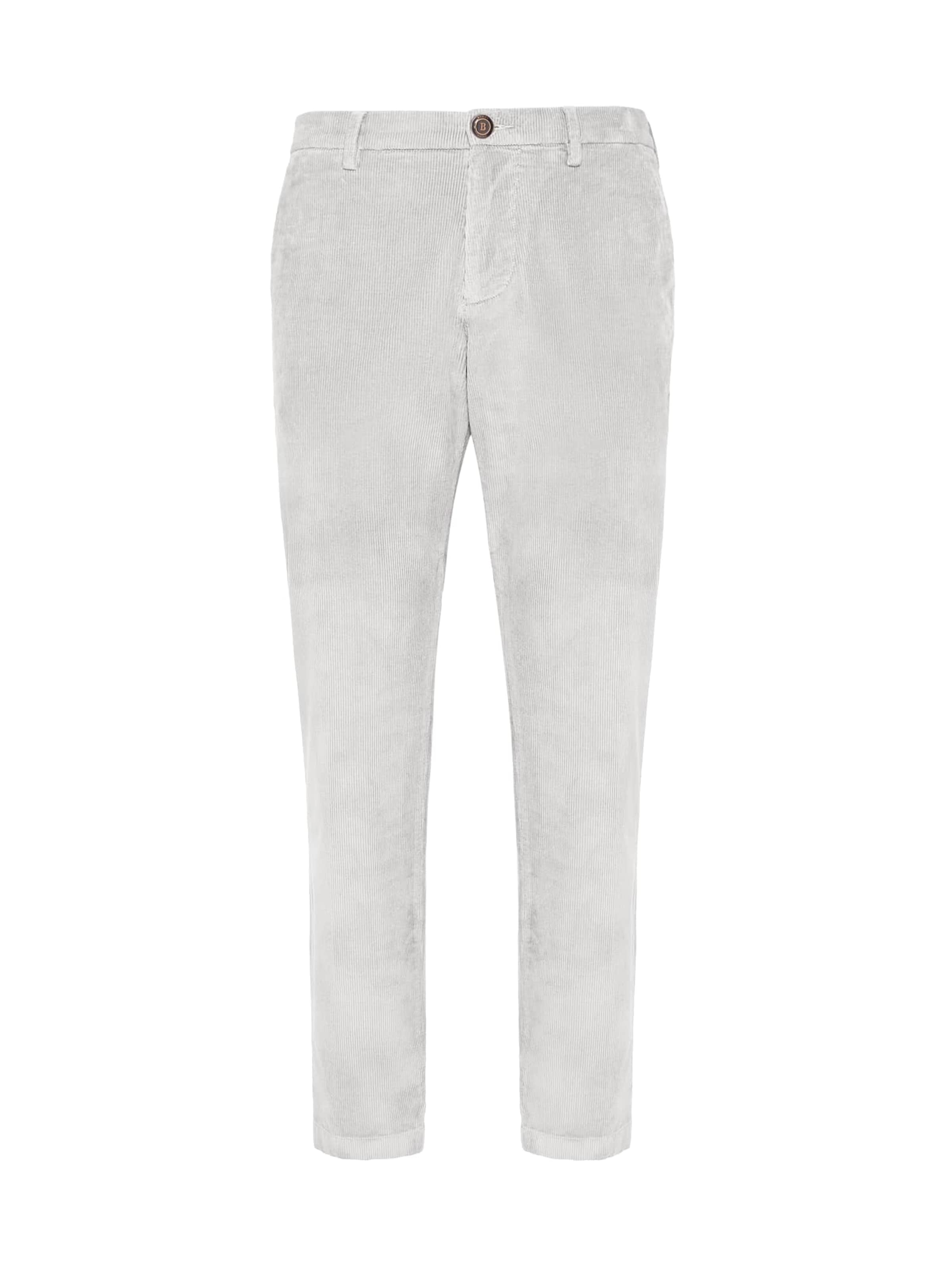 Slimfit Pantaloni chino di Boggi Milano in grigio: frontale