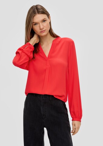 s.Oliver Blouse in Red: front