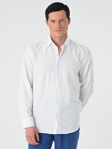 Antioch Regular fit Button Up Shirt in White