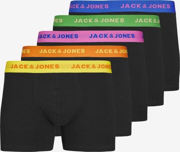 JACK & JONES Boxershorts 'Leo' i svart: framsida