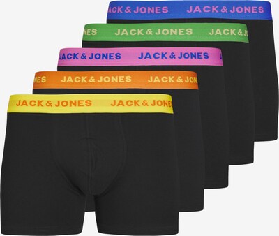 JACK & JONES Boxershorts 'Leo' in blau / gelb / pink / schwarz, Produktansicht