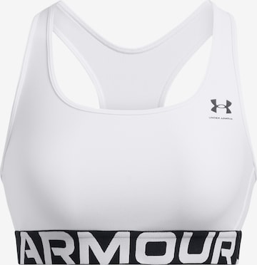 UNDER ARMOURBustier Sportski grudnjak 'Authentics' - bijela boja: prednji dio