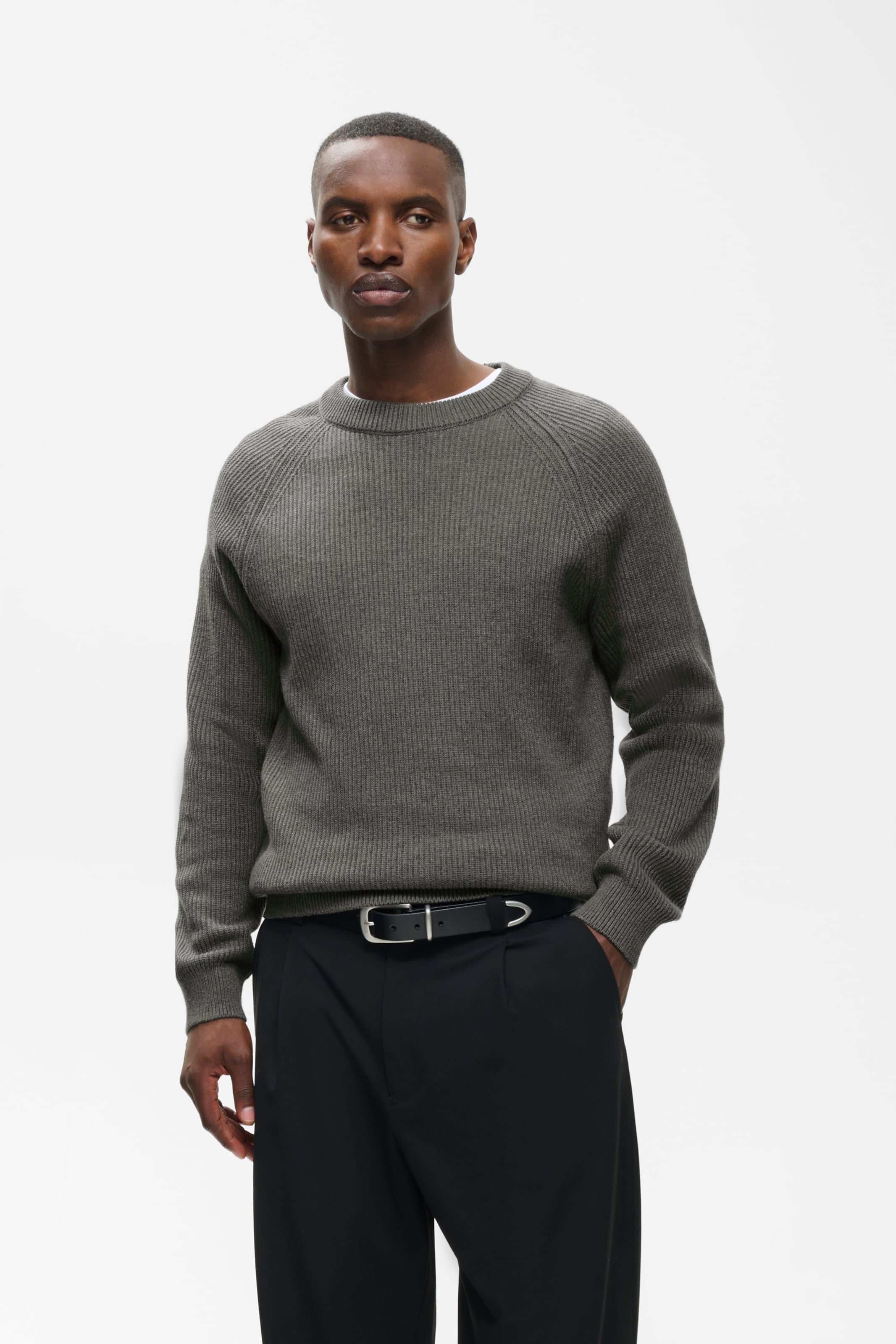 Pull-over 'MAhellson' Matinique en gris : devant