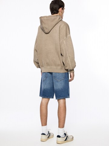 Pull&Bear Loosefit Jeans in Blauw