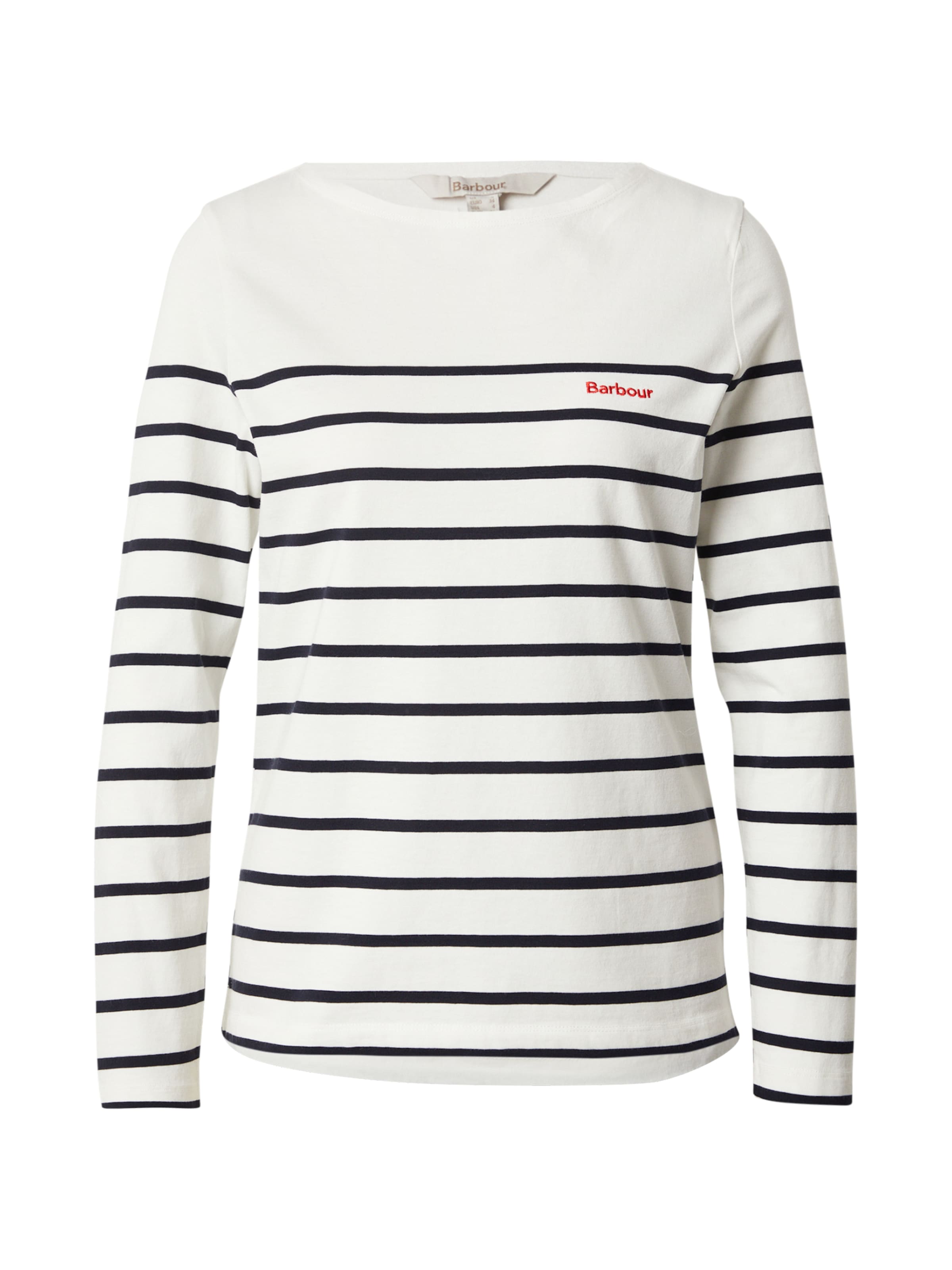 T-shirt 'Bradley' Barbour en blanc : devant