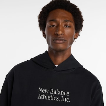 new balance Sweatshirt in Zwart