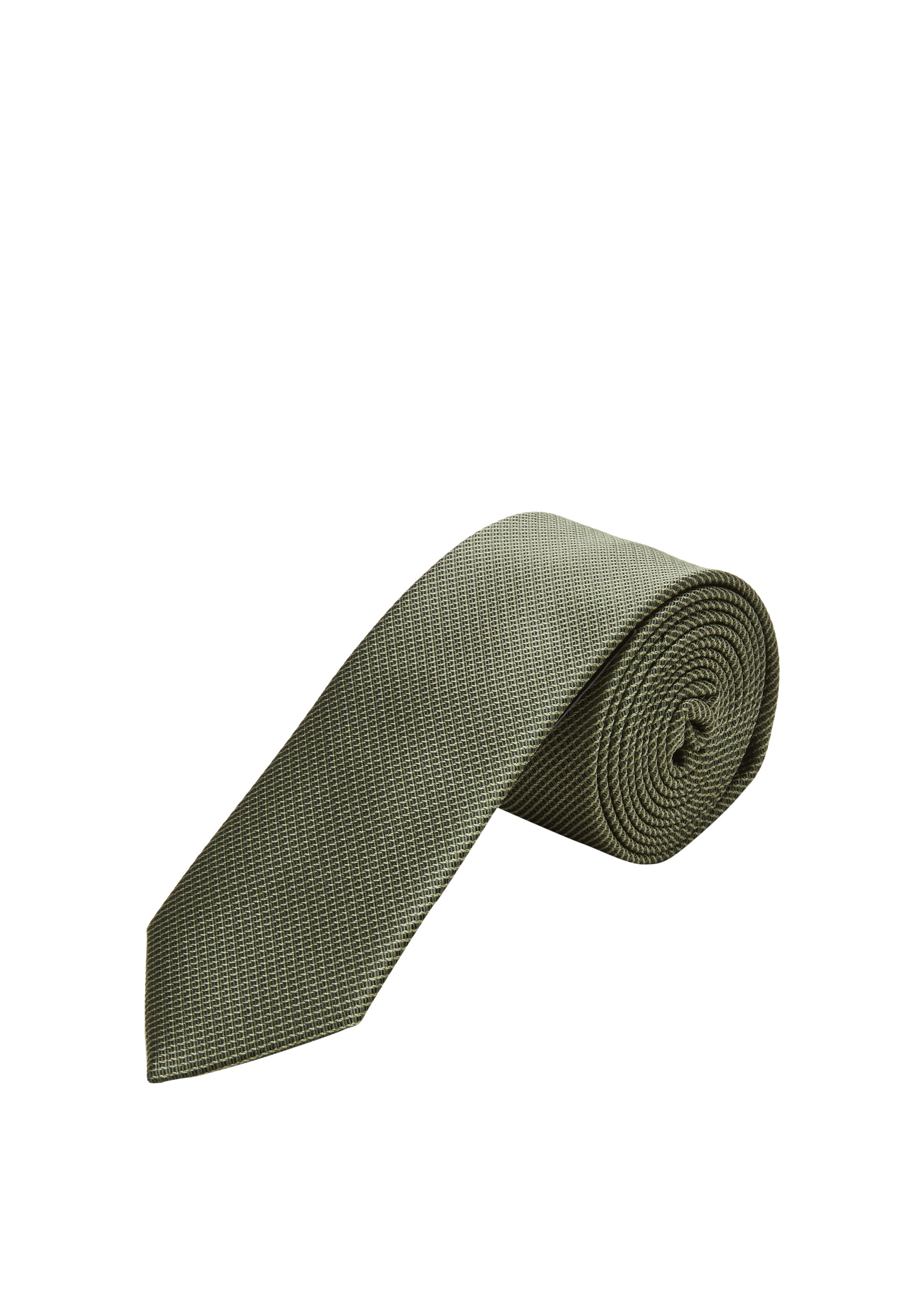 s.Oliver Krawatte in Grün: Vorderseite