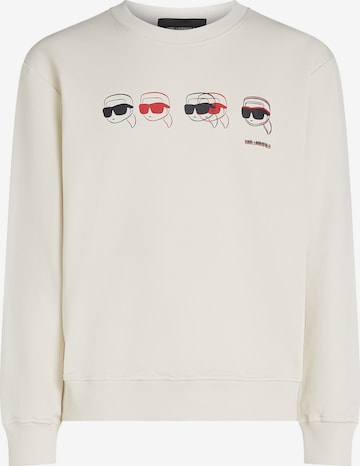 smėlio Karl Lagerfeld Megztinis be užsegimo: priekis