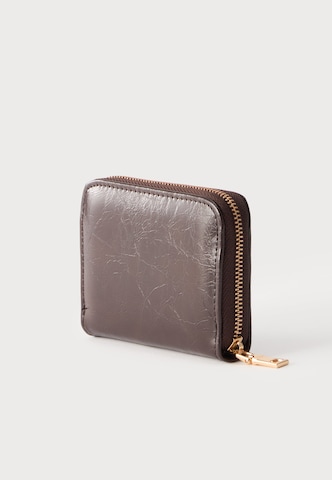 Porte-monnaies 'YLVA' Seidenfelt en marron