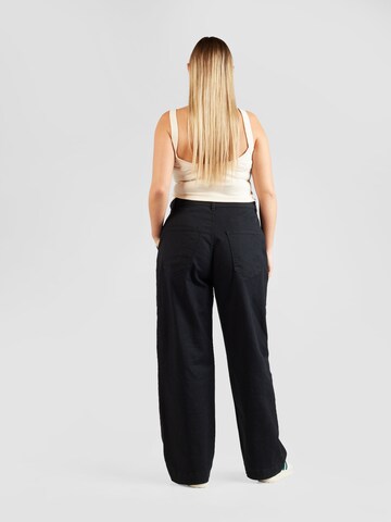 Cotton On Wide leg Byxa 'PARKER' i svart