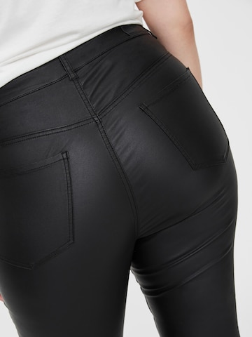 Skinny Pantalon 'Lora' Vero Moda Curve en noir