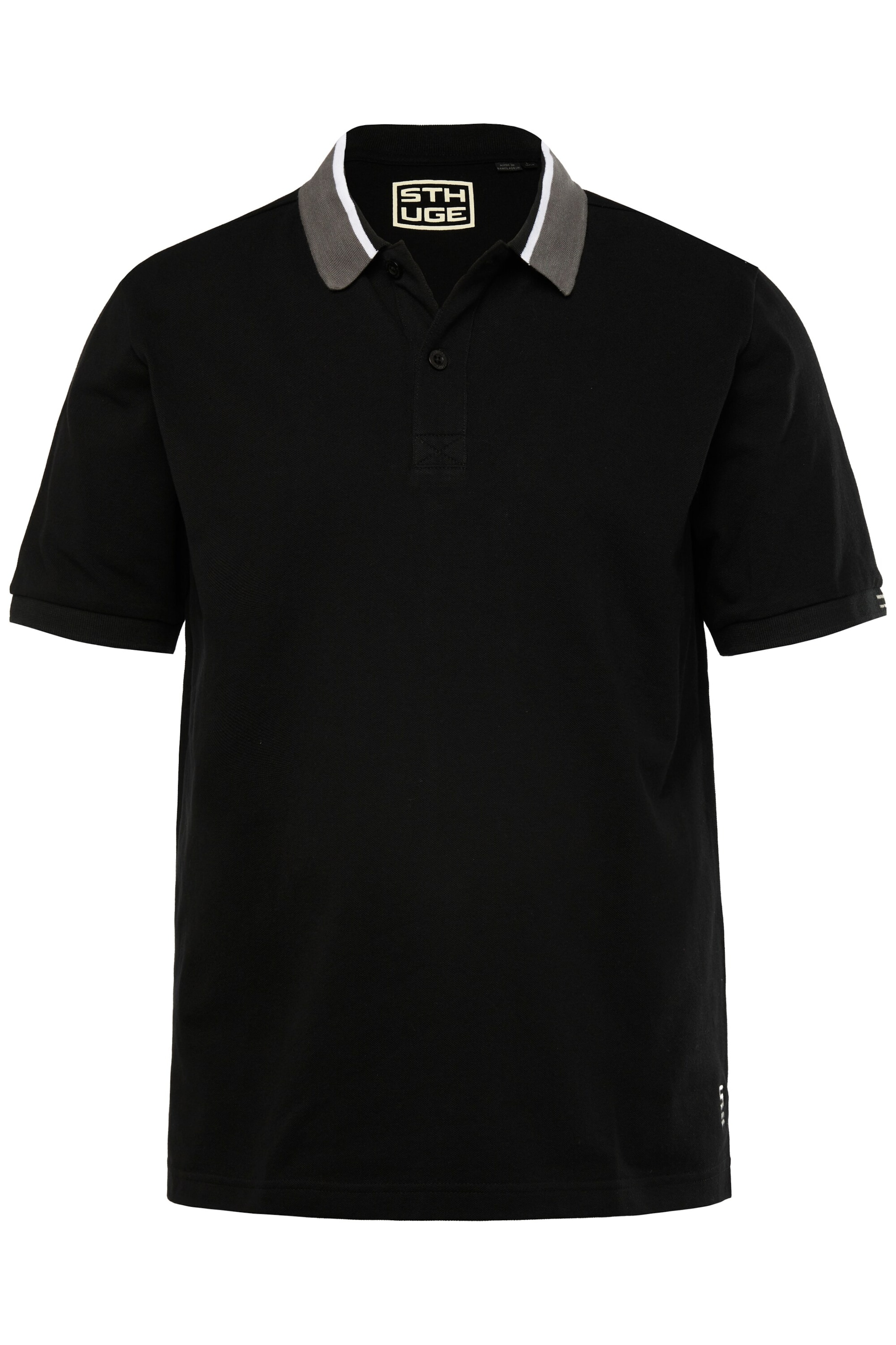 STHUGE Shirt in Zwart: voorkant